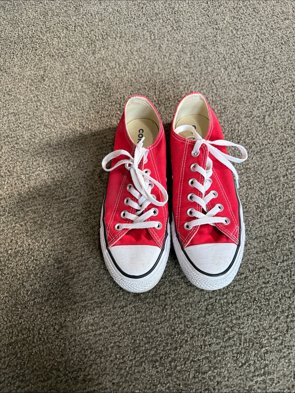 Red Converse All Stars